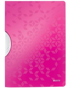 Photo Chemise à clip de présentation A4 - Rose (LEITZ Bebop Colorclip) 