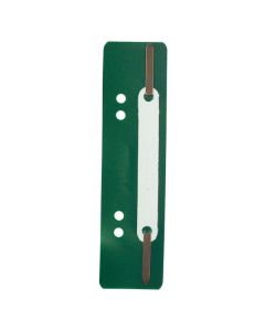 Lot de 250 fixations à lamelles pour dossier - Vert 426005B Exacompta