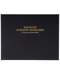 Livre de police - Registre Spécial garagistes et VO 4441E