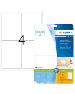 Étiquettes adhésives blanches - Multi-usages 4503  Herma 