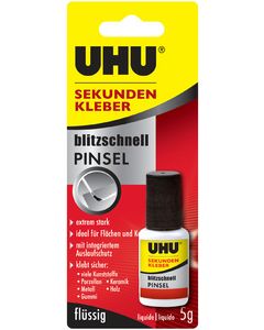 UHU : Colle instantanée avec pinceau - 5 g 45545