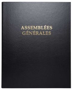 Registre Assemblées Générales PV EXACOMPTA 4606E