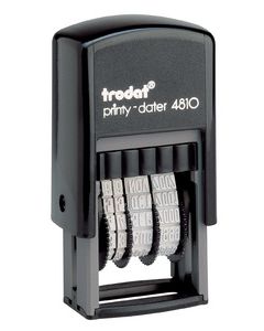 TRODAT 4810 : Dateur Printy-Dater 3,8 x 20 mm