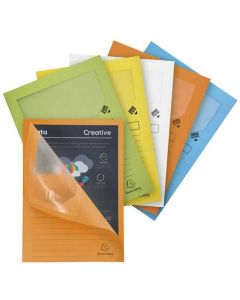 Lot de 25 Chemises à fenêtre - Assortiment de couleurs pastelles EXACOMPTA Forever Modèle