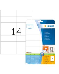 Étiquettes adhésives blanches - Multi-usages 5057 Herma 