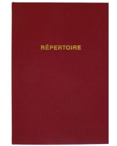 ELVE : Registre Répertoire de 300 pages  230 x 180 mm 51062