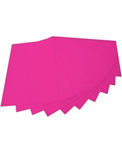Feutrine de Bricolage - Rose vif - 200 x 300 mm : FOLIA Lot de 10 Visuel