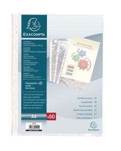 5250E Pochettes perforées Exacompta A4 vertical