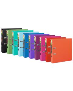 Classeurs à levier - Dos de 80 mm - Assortiment Tendance EXACOMPTA 53384E