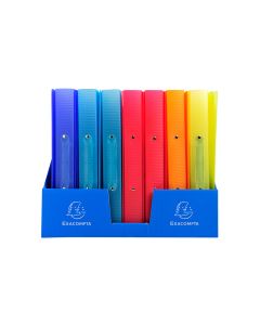 Exacompta 54377E Linicolor : Classeur souple Assortiment - 2 anneaux