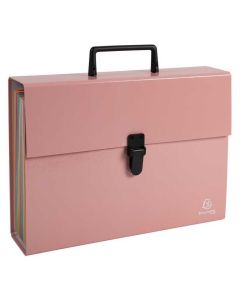 Trieur avec Poignée - 18 compartiments - Corail EXACOMPTA Aquarel