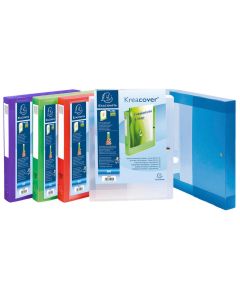 EXACOMPTA : Boîte de classement assortiment - Dos 40 mm 59989E