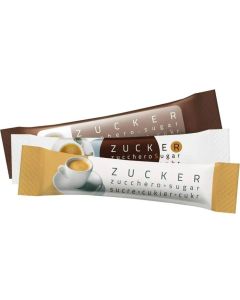 Mini sticks de sucre en poudre : HELLMA Lot de 200 Visuel