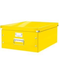 Photo Boite de rangement WOW A3 - 420 x 297 mm - Jaune LEITZ Image