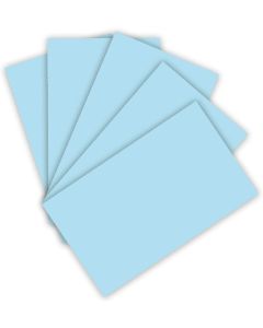 Carton de Bricolage 500 x 700 mm - Bleu glace - 300 g/m² : FOLIA Lot de 10 Visuel