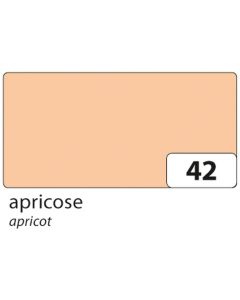 Carton de Bricolage 500 x 700 mm - Abricot - 300 g/m² : FOLIA Lot de 10 Photo