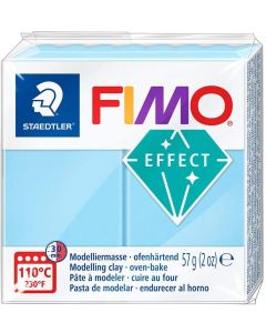 Pâte à Modeler à cuire - 57 g - Pastel aqua : STAEDTLER Fimo Effect Visuel