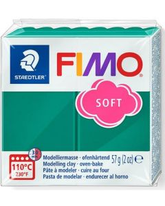 Pâte à Modeler - Vert Emeraude : STAEDTLER Fimo Visuel