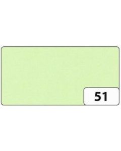 Papier transparent - Vert clair - 700 mm x 1 m : FOLIA Image