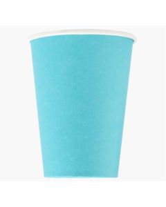 Gobelet en carton Bleu turquoise - 0,2 L PRONAPPE Lot de 15
