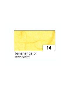 Soie de paille - Jaune Banane - 470 x 640 mm : FOLIA Photo