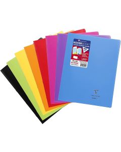 CLAIREFONTAINE : Cahier Séyès 96 pages - 240 x 320 mm - KOVERBOOK - Assortiment Modèle