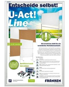 Cadre Porte-affiche sécurisé - Ininflammable - Format A1 : FRANKEN Visuel