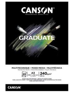 Photo CANSON :  Bloc pour croquis A4 - XL Dessin noir - 400039086