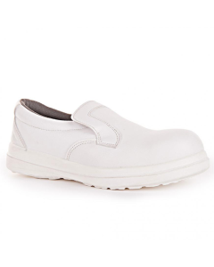 Chaussure de sécurité S2 Slipper Blanc - Taille 43 : HYGOSTAR Photo