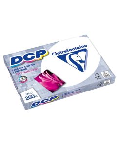 Ramette de papier de 125 feuilles A3 DCP - 250 g - Blanc : CLAIREFONTAINE Visuel