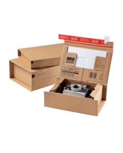 Carton d'expédition - 385 x 315 x 130 mm - Taille L : COLOMPAC POSTE image