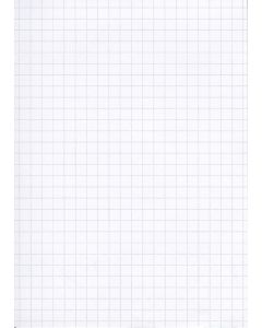 Feuilles Bristol - 75 x 125 mm - Blanc quadrillé (ELVE B7513 Lot de 100) blanc