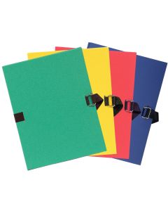 Chemises avec rabat à sangle Assortiment 223200E Exacompta