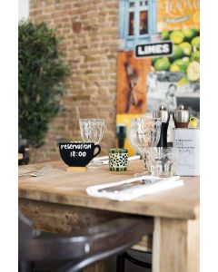 Ardoise de Table - Forme Tasse : SECURIT Silhouette (FBT-CUP)