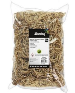 Bracelets caoutchouc - largeur 1,8 mm - 38 mm / 60 mm WONDAY image