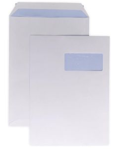 Photo Enveloppes avec fenêtre C4 - 229 x 324 mm GPV 2496