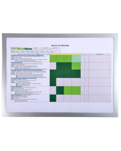 Photo Pochette d'affichage magnétique - A3 - Argent EXACOMPTA