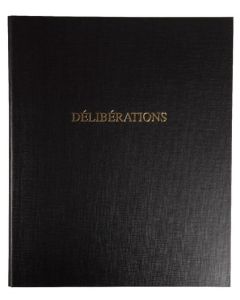 Registre des Délibérations - 100 feuillets (EURL, SAS, SARL) Le Dauphin 938D modèle