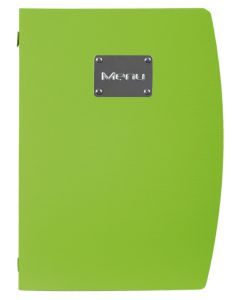 Protège-menus A4 en plastique - Vert : SECURIT Rio Menu Modèle