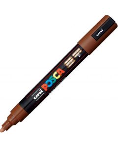 Marqueur peinture Posca PC 5M - Marron : UNI-BALL photo