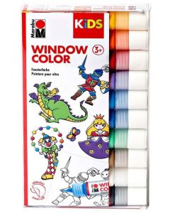 Photo Kit de peinture Window Color - Assortiment MARABU Kids