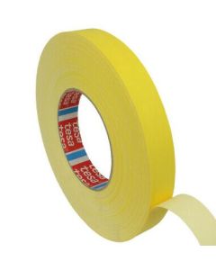 Photo TESA : Ruban adhésif jaune en vinyle - 19 mm x 50 m (Rouleau)