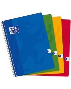 Photo Cahier à spirales 180 pages - Petits carreaux - 210 x 297 mm OXFORD
