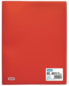 Photo ELBA Protège-documents de 40 pochettes - Rouge 100206243
