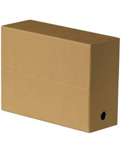 Photo Boîte de classement - Dos 90 mm - Havane ELBA 100725573