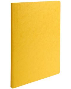 Photo Chemise à dos rainé pour Dossier A4 - Jaune EXACOMPTA Lustro Carte Image