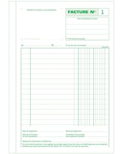 Photo FACTURES Carnet 210 x 148 mm - Autocopiant Dupli EXACOMPTA
