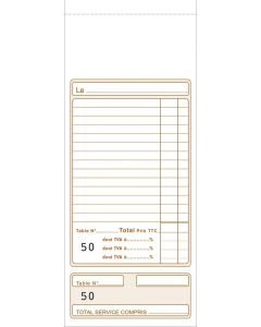 Photo Bloc ADDITION - Numéroté autocopiant Dupli - 225 x 91 mm EXACOMPTA Image