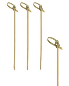 Photo Pique apéritif en bambou - 100 mm PAP STAR Noeud