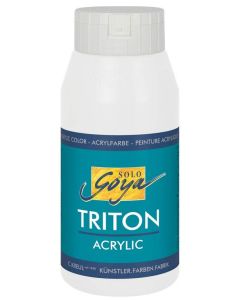 Photo Peinture acrylique Triton Acryl Basic - 750 ml - Blanc mixte C. KREUL  flacon